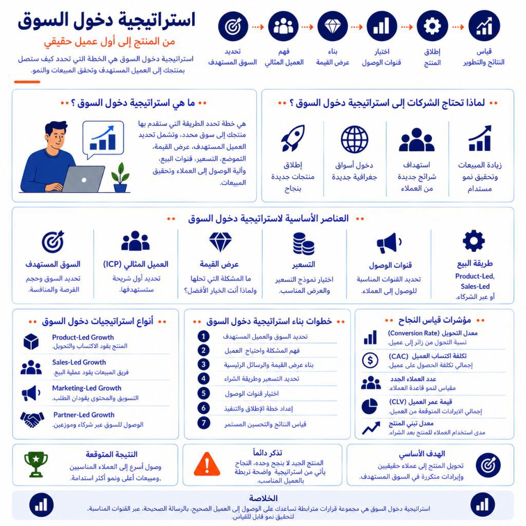 استراتيجية دخول السوق