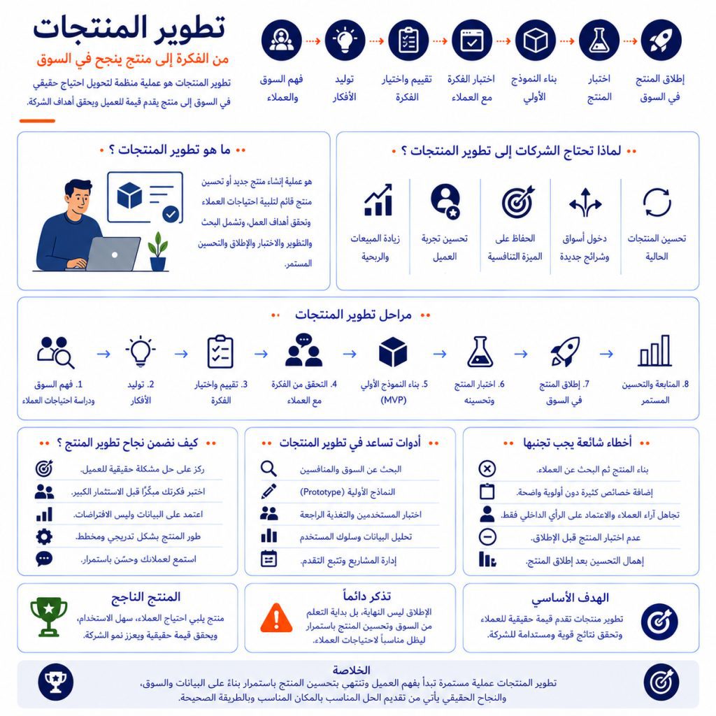 تطوير المنتجات