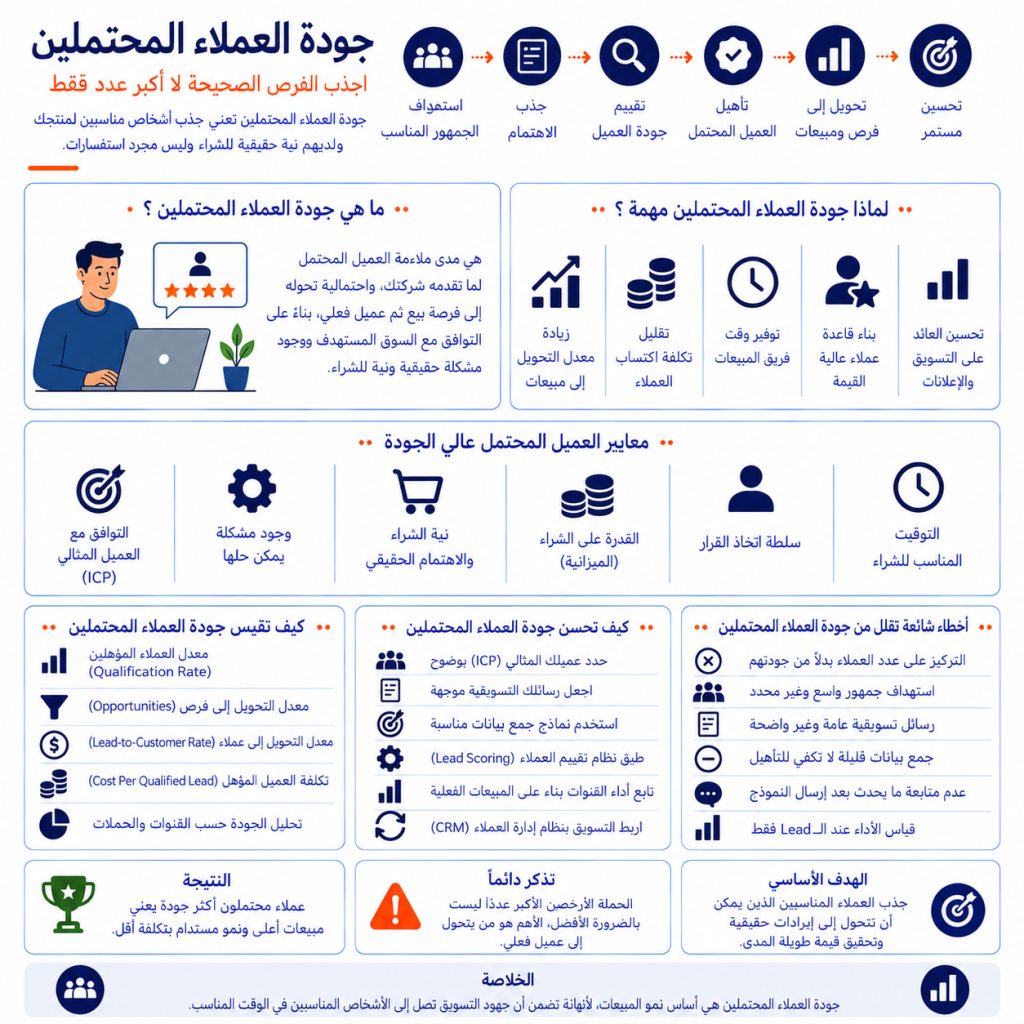 جودة العملاء المحتملين