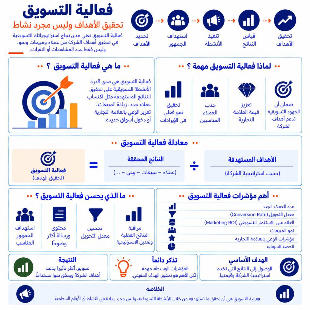 فعالية التسويق