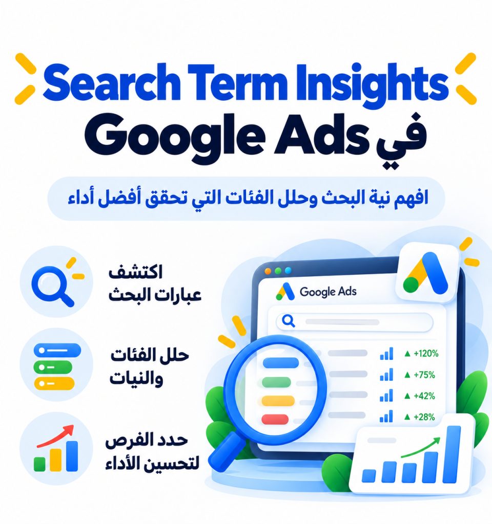 Search Term Insights في Google Ads