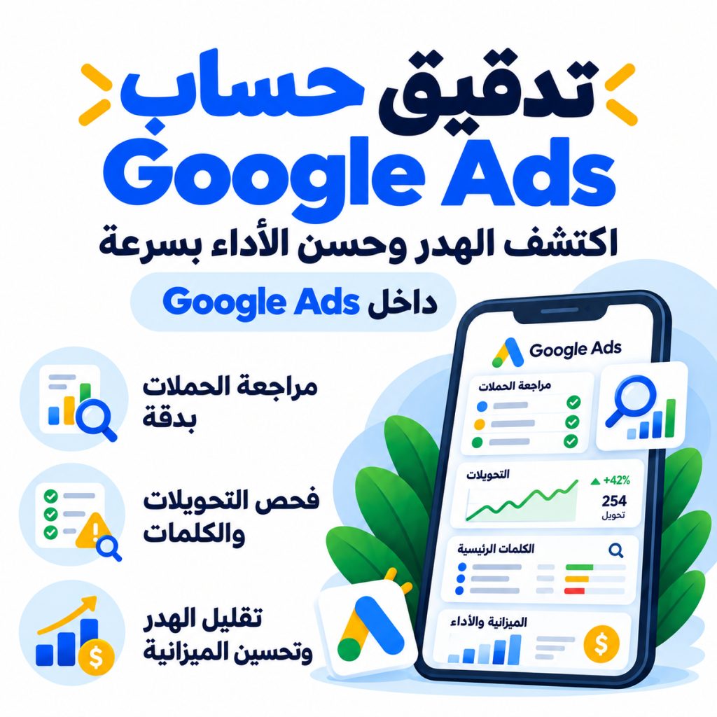 تدقيق حساب Google Ads