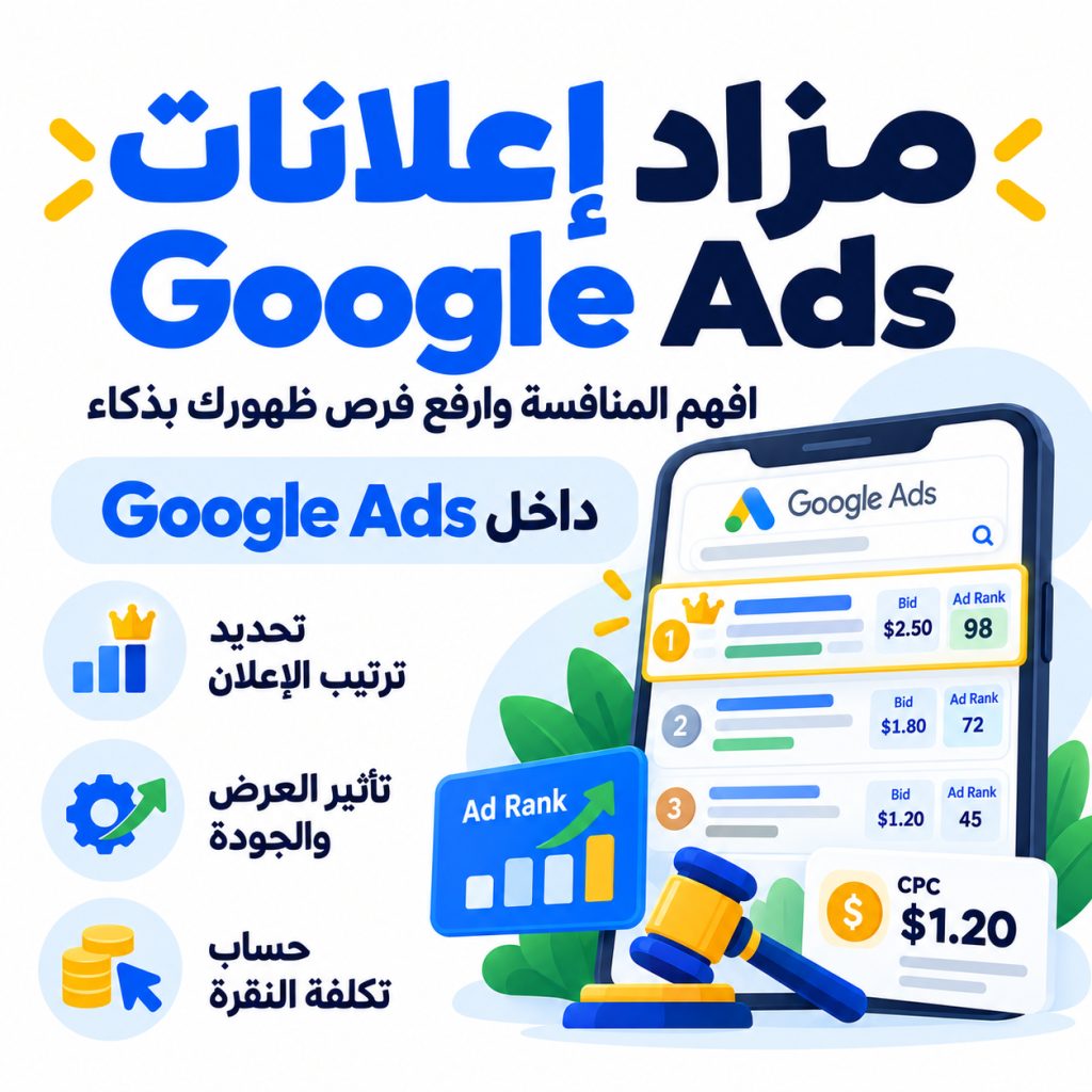 مزاد إعلانات Google Ads