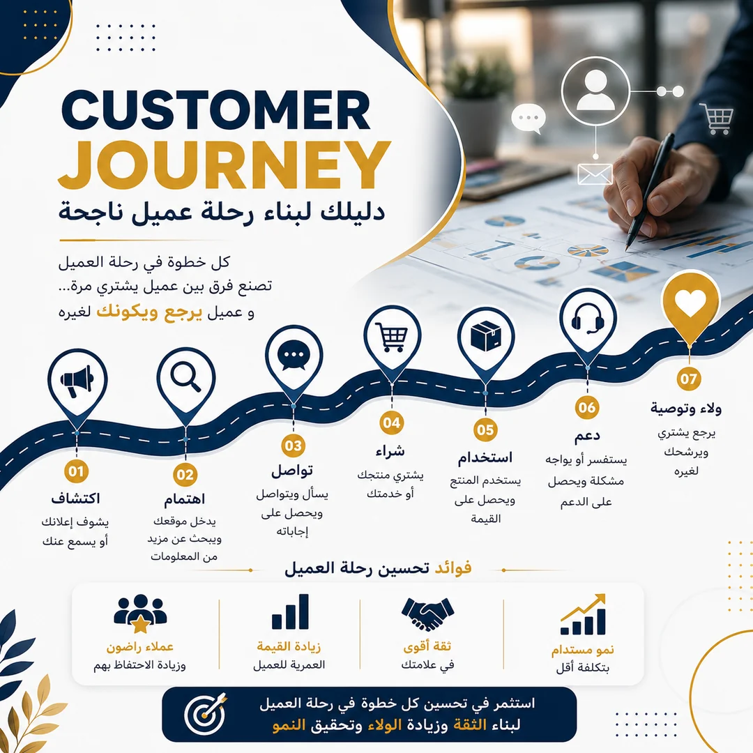 Customer Journey: دليلك لبناء رحلة عميل ناجحة