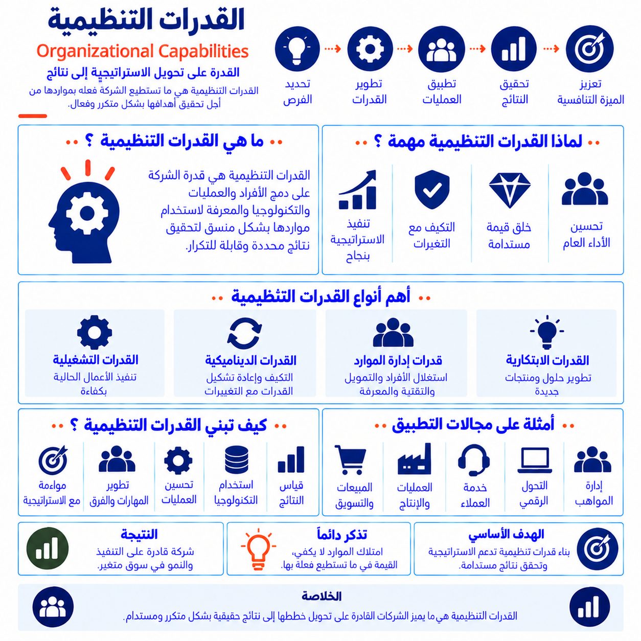 القدرات التنظيمية