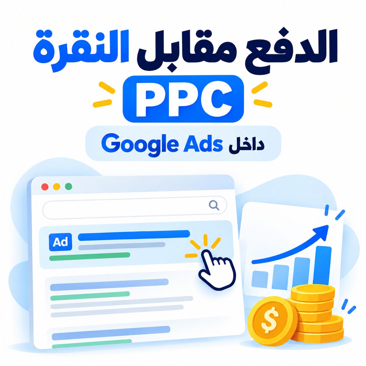 الدفع مقابل النقرة داخل Google Ads