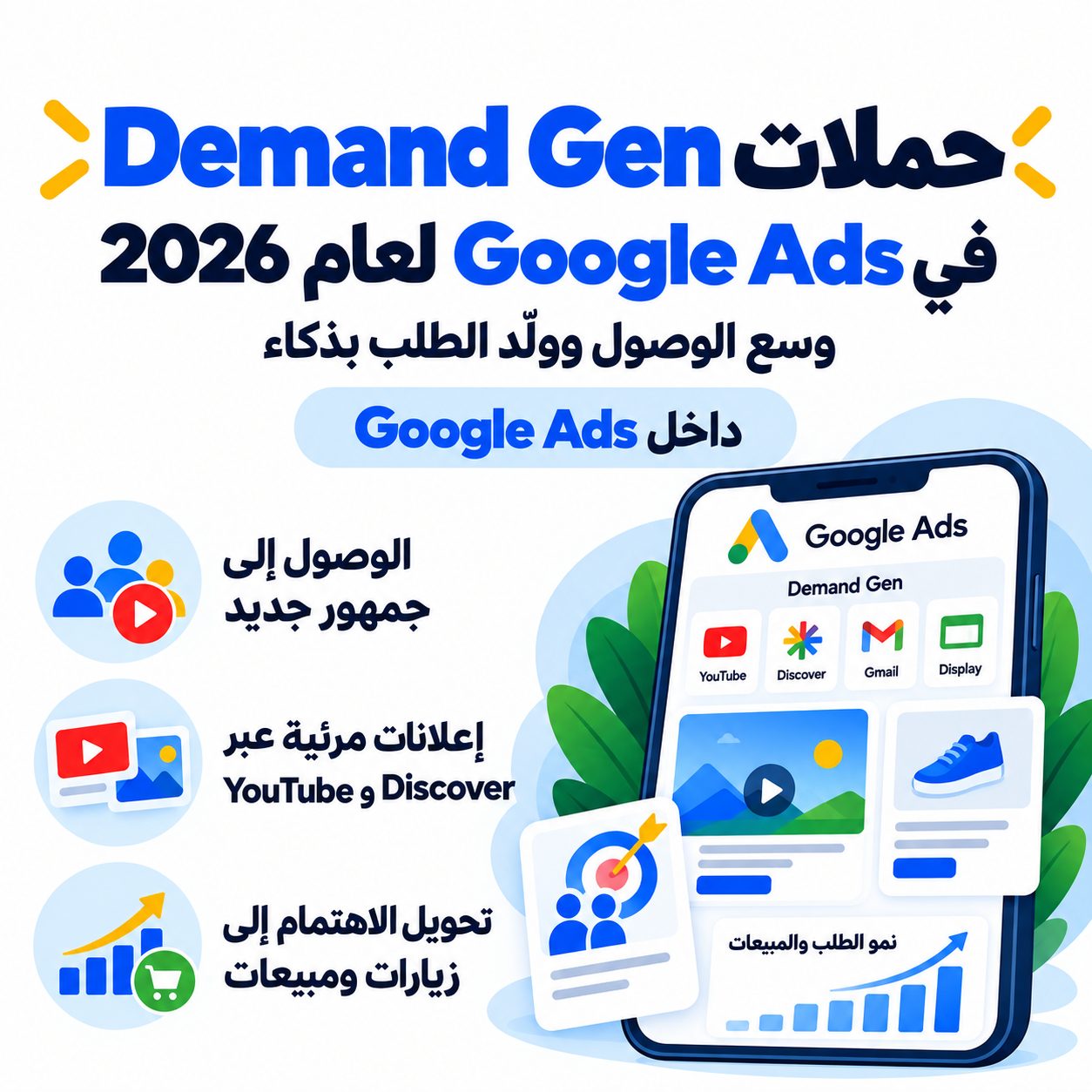 حملات Demand Gen في Google Ads